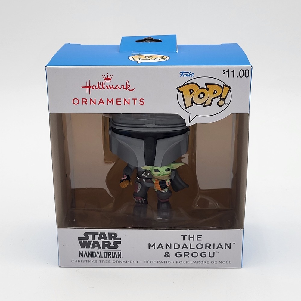 Hallmark Funko Pop! The Mandalorian & Grogu Star Wars Christmas Ornament 2024